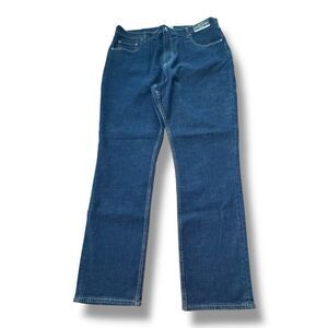 NWT Abercrombie & Fitch Jeans Slim Straight Ultra High Rise Women’s Sz 34 / 18R